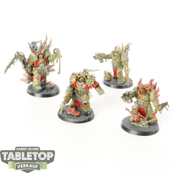 Death Guard - Lord Felthius and the Tainted Cohort - teilweise bemalt