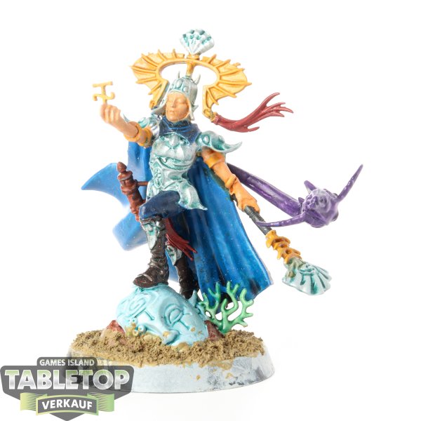 Idoneth Deepkin - Isharann Tidecaster - bemalt