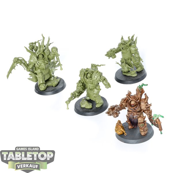 Death Guard - Fürst Felthius und die Verderbte Kohorte - teilweise bemalt