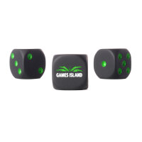 Games Island - 16 mm Round Corner W6 Würfel (25...