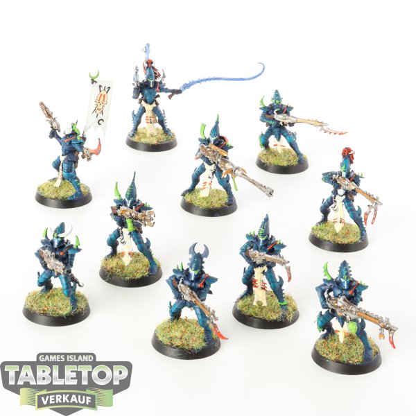 Drukhari - 10x Kabalite Warriors - bemalt