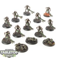 Necrons - 10x Necron Warriors - bemalt