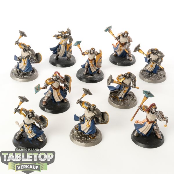 Stormcast Eternals - 10x Sequitors - teilweise bemalt