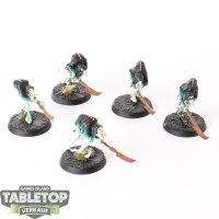 Nighthaunt - 5 x Glaivewraith Stalkers - bemalt