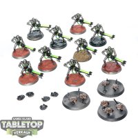 Necrons - 10 Necron Warriors and 3 Scarab Swarms -...