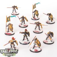 Stormcast Eternals - 10 Vindictors - teilweise bemalt