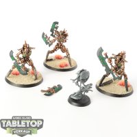 Necrons - 3 x Skorpekh Destroyers & Plasmacyte -...