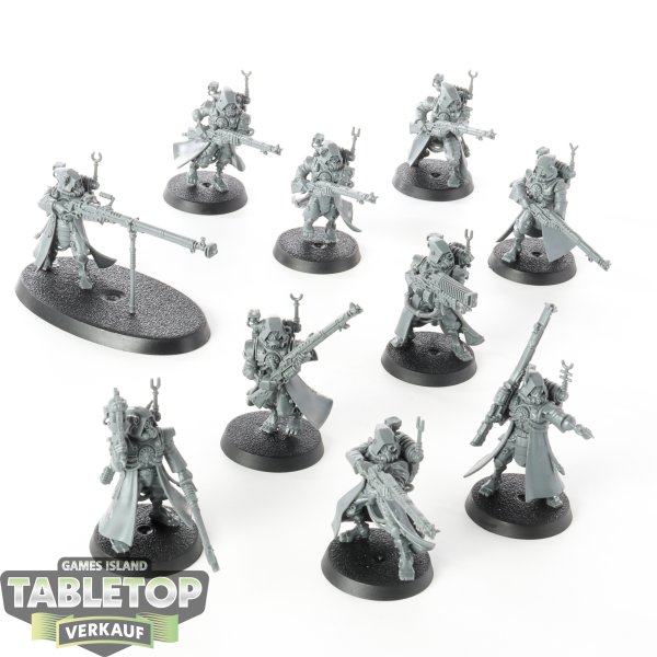 Adeptus Mechanicus - 10 x Skitarii Rangers - unbemalt