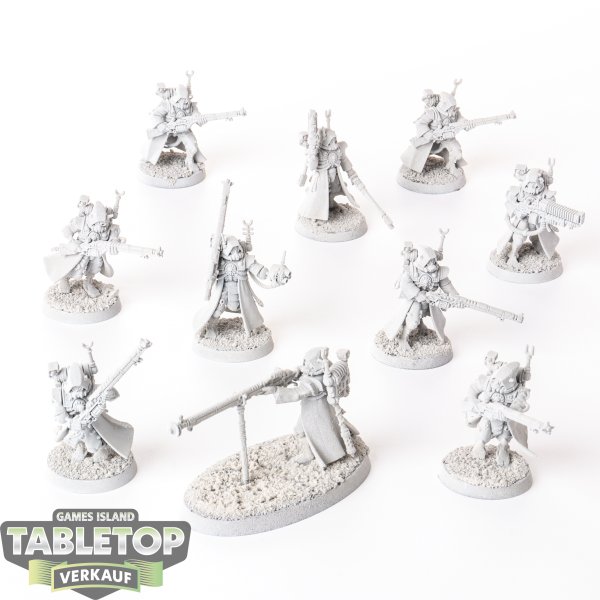 Adeptus Mechanicus - 10 x Skitarii Rangers - grundiert