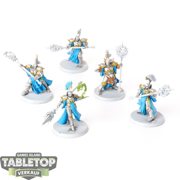 Stormcast Eternals - 5 x Evocators - teilweise bemalt