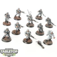 Astra Militarum - 10 x Cadian Shock Troops klassisch -...