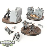 Astra Militarum - 3 x Heavy Weapons Squad klassisch - bemalt