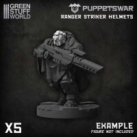 Green Stuff World - PuppetsWar - Ranger Striker Helmets