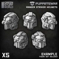 Green Stuff World - PuppetsWar - Ranger Striker Helmets
