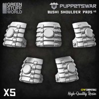 Green Stuff World - PuppetsWar -  Bushi Shoulder Pads V2