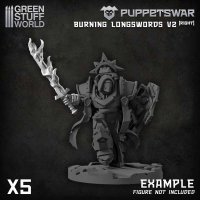Green Stuff World - Puppetswar - Burning Longswords V2 -...