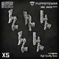 Green Stuff World - Puppetswar - Orc Axes - Right