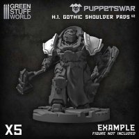 Green Stuff World - PuppetsWar - H.I. Gothic Shoulder...