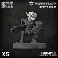 Green Stuff World - PuppetsWar - Gobots Heads