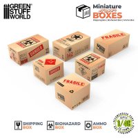 Green Stuff World - Miniature Printed Boxes - Large