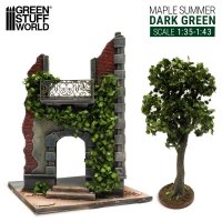 Green Stuff World - Ivy Foliage - Dark Green Maple - Large