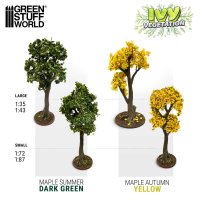 Green Stuff World - Ivy Foliage - Dark Green Maple - Small