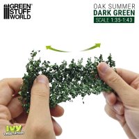 Green Stuff World - Ivy Foliage - Dark Green Oak - Large