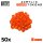 Green Stuff World - Gaming Tokens - Orange Cubes 8mm