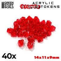 Green Stuff World - Tokens - Red Stones
