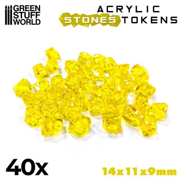 Green Stuff World - Tokens - Yellow Stones