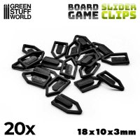 Green Stuff World - Slider Clips - Black