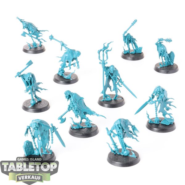 Nighthaunt - 10x Chainrasp Hordes - unbemalt