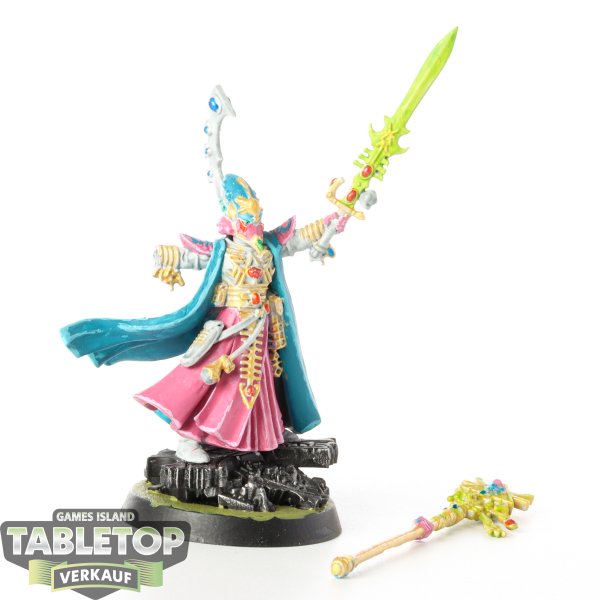 Craftworlds - Eldrad Ulthran - teilweise bemalt