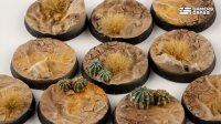 GamersGrass - Desert of Maahl Bases - Round 25mm (x10)