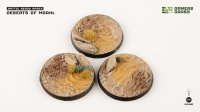 GamersGrass - Desert of Maahl Bases - Round 50mm (x3)