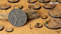 GamersGrass - Desert of Maahl Bases - Round 60mm (x2)