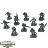 Astra Militarum - 10 Cadian Shock Troops, klassisch -...