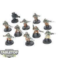 Astra Militarum - 10 Cadian Shock Troops, klassisch -...