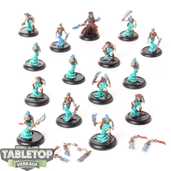 Cryx - 15 x Blackbanes Ghost Raiders - bemalt