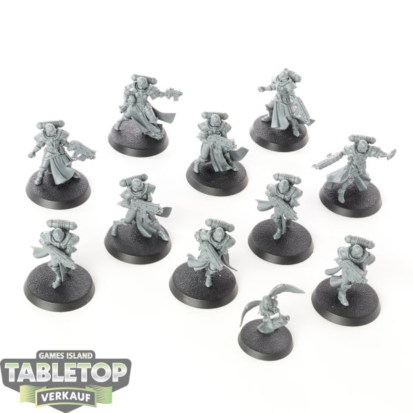 Adepta Sororitas - 10x Battle Sisters Squad - unbemalt