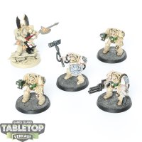 Dark Angels - 5 x Deathwing Terminator Squad - teilweise...