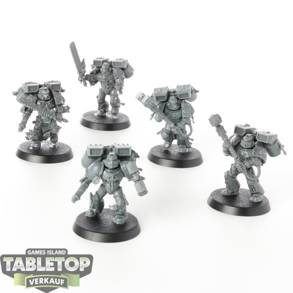 Blood Angels - 5x Death Company - unbemalt