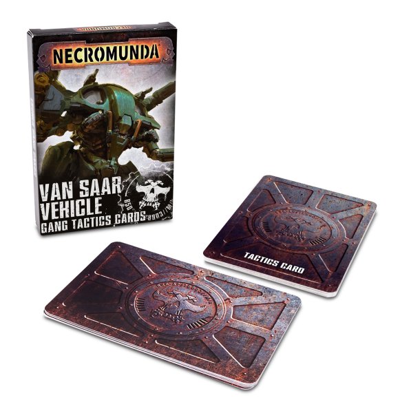 Necromunda - Van Saar Gang Tactics Cards (Second Edition) (Englisch)