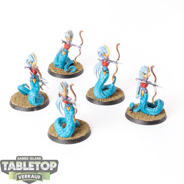 Daughters of Khaine - 5 x Melusai Blood Stalkers - bemalt