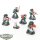 Space Marines - 5x Devastator Squad - teilweise bemalt