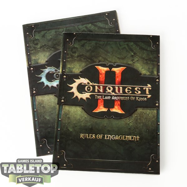 Conquest - The Last Argument Of Kings Softcover Rulebook V2.0 & V1.5 - englisch