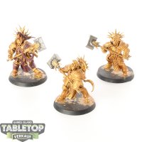 Stormcast Eternals - 3 x Retributors - teilweise bemalt