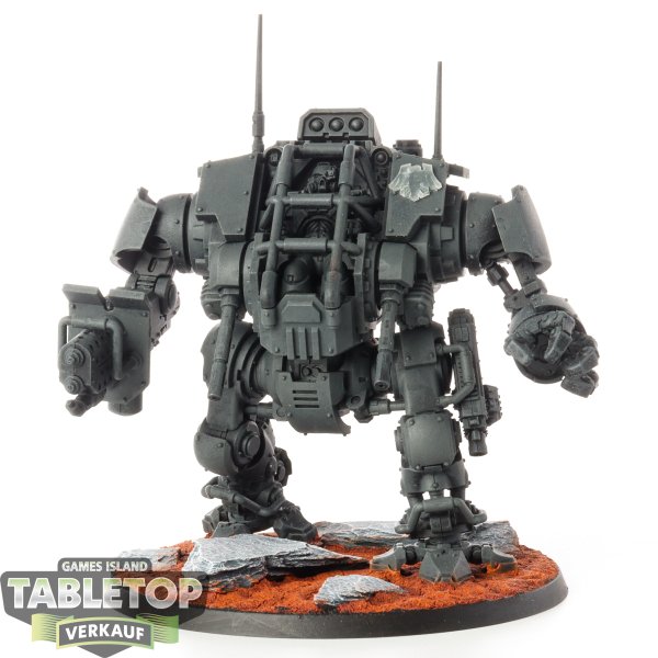 Raven Guard - Primaris Invictor Tactical Warsuit - teilweise bemalt