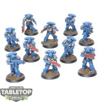 Ultramarines - 10 x Primaris Intercessors - teilweise bemalt