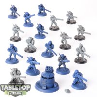 Tau Empire - 17 Fire Warriors Strike Team, 1 DS8 support...